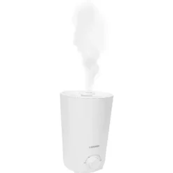 Vonroc Luftfuktare-Luftfuktare 2,6L | Ultrasonic | 360° Roterbart Munstycke, Automatisk Avstängning | Vit