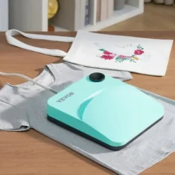 Värmepress 22,9x22,9 cm Mintgrön, sublimering överföringsenhet