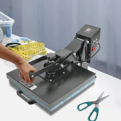 Värmepressmaskin - T-shirt Transferpress - 1400 W - 0–250°C Temperatur - Elektrisk - Järn & Plast