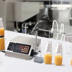 Dryckesautomater-Vätskepåfyllningsmaskin, 30-4000 ml kapacitet, automatisk flaskfyllare för mjölk, vatten, vin, sojasås m.m.