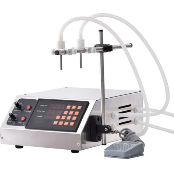 Dryckesautomater-Vätskepåfyllningsmaskin, 30-4000 ml kapacitet, automatisk flaskfyllare för mjölk, vatten, vin, sojasås m.m.