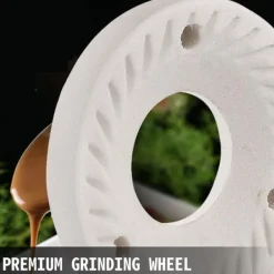 Matkvarnar-1100W 15kg/H effektiv elektrisk jordnötssmörmaskin, justerbar malningsfinhet, hänsynsfulla detaljer, flera användningsområden