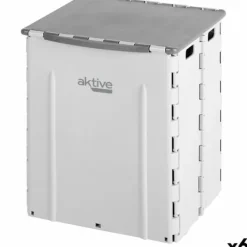 Låd- & Hyllpapper & -Plast-Waste bin Aktive polypropylene TPR 31 x 38 x 27 cm (6 Units)