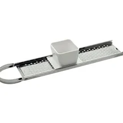 Weis Profi Spaetzle rivjärn med runda hål, rostfritt stål, silver/vit, 54 x 15 x 10 cm - 10300