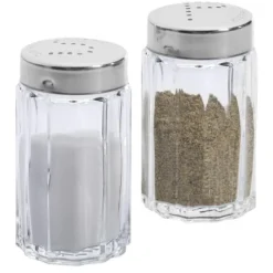 Westmark Salt- och pepparkassett Glas/Rostfritt stål