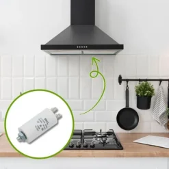 Whirlpool torkkondensator 4µF