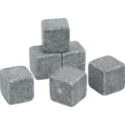 Whiskystenar-Whiskystenar - Dilwe - 2 cm - Granit - Ideal för whisky, gin, vin - Present till man