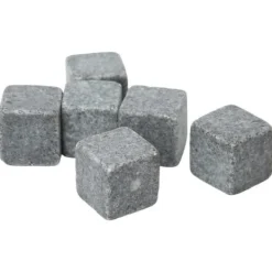 Whiskystenar-Whiskystenar - Dilwe - 2 cm - Granit - Ideal för whisky, gin, vin - Present till man