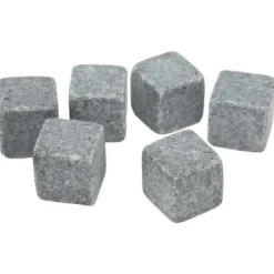 Whiskystenar-Whiskystenar - Dilwe - 2 cm - Granit - Ideal för whisky, gin, vin - Present till man