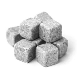 Whiskystenar-Whiskystenar - Hukka - STENAR WHISKY - 9 stenar av stéatite - Långvarig kylning - Naturligt material