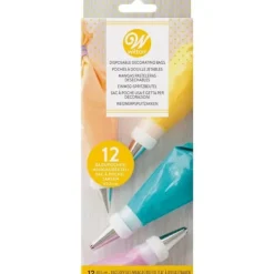 Spritspåsar-Wilton Spritspåsar 40cm 12-pack Engångsspritspåsar