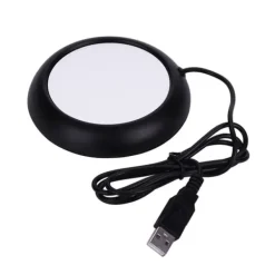 Wood Grain USB Cup Warmer - Håll din dryck varm