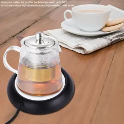 Wood Grain USB Cup Warmer - Håll din dryck varm