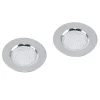 Silar-2x Diskbänkssil Avloppsfilterset Silar 6,5 cm