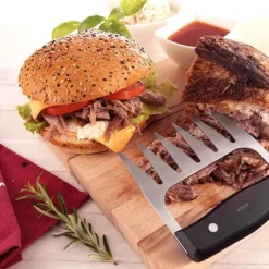 2x gafflar för att dra köttklor för Pulled Pork Beef Chicken