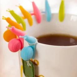 5x Silikon Snigelkopp Tepåshållare