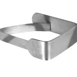 Dukclips & -Vikter-4x stålklämmor hållarklämma för bordsduk, vaxduk, bordsskiva