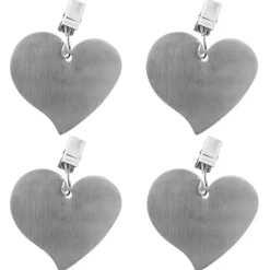 4x stålviktsklämma hållarklämma för duk, vaxduk, bordsskiva