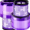 Dammsugartillbehör-2x TVÄTTBART HEPA-FILTER FÖR DYSON V12 ABSOLUTE DETECT SLIM TOTAL FÖRBÄTTRAD