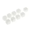 YepYes Ice Cube Stones Whisky Rocks Återanvändbara dryckskylare Stenar för kylning Vinöl Drycker 9ST Vit