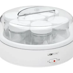 Yogurtmaskiner-Yoghurtmaskin - CLATRONIC - JM 3344 - 7 krukor - 160 ml - Vit