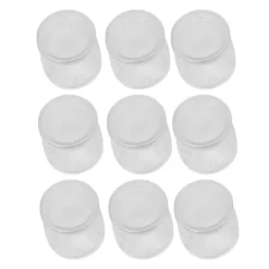 Yogurtmaskiner-Yoghurtmaskin - Elektrisk - 1,6 L - 9 Koppar 100 ml - LED-display - Touchknappar - 20 W 220 V 50 Hz EU-kontakt - 304 Rostfritt stål/glas - Vit