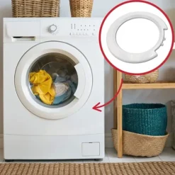 Yttre ram för fönster - SOS ACCESSOIRE - BOSCH, SIEMENS, NEFF - Vit - Kompatibel med tvättmaskin