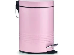 Soptunnor & Papperskorgar-Zeller pedal papperskorg rosa (18787)
