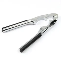 Zinklegering Nötknäppare Halkfritt grepp Mutterskärare Köksverktyg Svart