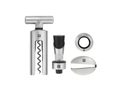 ZWILLING Sommelier Set, Korkskruv, Droppskydd, Foil cutter, Pourer, 190 mm, 210 mm, 50 mm